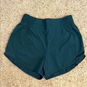 Mondetta Green/Teal Athletic Running Shorts